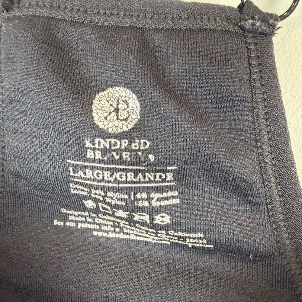 Kindred Bravely Size L Sublime Hands-Free Pumping Nursing Sports Bra Racerback - Picture 5 of 6